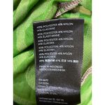 Urban Outfitters Green Pink Velvet Velour Swirl Long Sleeve Mock Neck Blouse S Photo 4