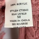 Cloud Ten distressed crop sweater dusty pink M Photo 6