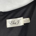 Eliza J NWT Sleeveless Faux Wrap Stretchy Drape Midi Dress Black Plus 22 Formal Photo 7