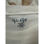 Brandy Melville John Galt Long Sleeve White Waffle Knit Top One Size Los Angeles Photo 5