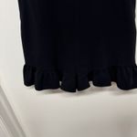 Elizabeth and James  Shnezie Black Wrap Ruffled Romper Womens Size 6 Small Pockets Photo 6