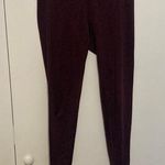 Aerie  Wine Color Leggings Women’s Size Large Photo 0