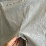 Ellen Tracy Ellen Tracey Light Blue/Grey Stretch Ankle Pants, Size Medium Photo 6