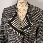 Eddie Bauer wool blend boucle tweed open jacket blazer 8 Photo 1