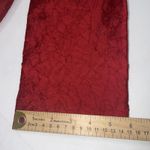 Eileen Fisher  RED Crushed 100% Silk Old Money Classic Designer Blazer Jacket Med Photo 9