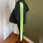 Forever 21 cropped zipper hoodie Los Angeles reflector stripe Size Small Photo 3