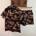NWT Original Cowboy Pajamas 100% Cotton Rodeo Print PJ Short Set XS/S Black Photo 6