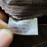 Rebecca Taylor Wide-Leg Plaid Pants Brown Size 8 Photo 9