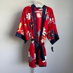 INC International Concepts XXL Red Floral Print Robe & Chemise Set NWT Photo 11