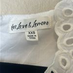 For Love & Lemons   Serena Crop Top in Creamy White Size XXS Photo 6