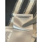 Jones New York  Sport Black And White Knit Cardigan Front Pocket Sweater S Photo 8