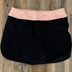 Lucy Activewear Lucy Active Tennis Skort Black Peach Trim   Photo 0