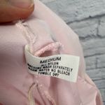Vintage Shadowline Pink Maxi Nightgown Size M Strappy V Neck Lace Empire Waist Size M Photo 6