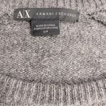 Armani Exchange  Gray and Pearl Sweater size SP Photo 4