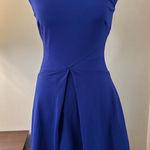Vince Camuto  Royal Blue Sleeveless Sheath Dress Size 6 Photo 0