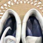 Tory Burch  Carter Glitter Sneaker Women's Size 7M Lace Up White Blue Photo 13