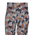 Offline by Aerie Real Me Floral Print Hi Rise 7/8 Leggings Size Medium Blue Photo 5