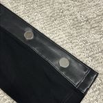 Joseph Ribkoff  Top Womens 8 Black Faux Leather Shirt 213624 New Photo 6