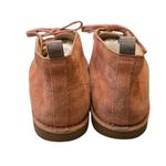 Mini Boden Pink Suede Lace Up Shoes Size 39 Photo 1