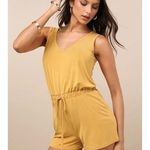 Lulus Sun Charmer Yellow Sleeveless V Photo 0