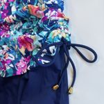 Maxine of Hollywood Tankini Swimsuit Dress Women 8 M Slimming Top Floral Ruched Photo 3