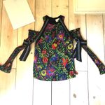 3.1 Phillip Lim  EUC Women's Pleated Sleeve Floral Crepe Dress Size 2 Photo 8