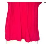 Mexican Embroidered Peasant Blouse Floral Ethnic Authentic Pink Purple Top Sz M Size M Photo 3