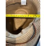 Women's Western Straw Cowboy Hat with Multicolor Beaded Band Photo 2