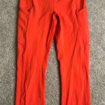 Lululemon  Orange Cropped Leggings Photo 0