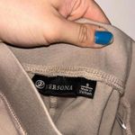 Versona  Nude Tan Leggings Stretch Comfort Casual Photo 4