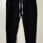 FIGS  Zamora Jogger Scrub Pants Black Size XSP Petite Slim Fit Photo 0