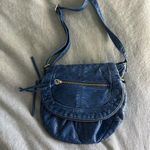Aeropostale Vintage blue leather  bag Photo 0