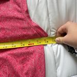 Nike  Polo Tank Top Womens Size Small Pink Paisley Textured Golf Performance Photo 4