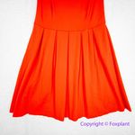 Hutch  Anthropologie Bow Back Tomato‎ Red Dress, XXL Photo 4