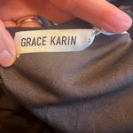 Grace Karin Cocktail Black Fit & Flare Lace and Mesh Sleeveless   Dress NWT Medium Photo 10