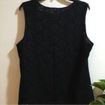 Croft & Barrow Mesh under lace Tank Top Photo 7
