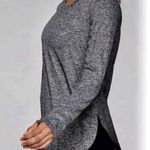 Athleta Uptempo Hoodie Sweatshirt in Charcoal Gray Size M Photo 1