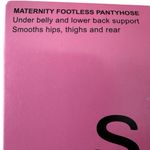 Spanx  Mama Maternity Footless Pantyhose Size A In Nude Photo 3