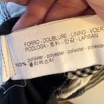 ZARA ‎ Trafaluc Plaid Tunic Dress Short Sleeve Pocket Black White Size Small Photo 8