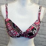 Lands' End  Bikini Top Paisley Print-2/D Photo 0