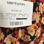 Sanctuary Floral Blouson Mock Neck Georgette Mini Dress Strawberry Fields M NWT Photo 5