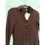 Peppermayo $60 New  Ring My Bell Mini Dress - Brown - size 4 Photo 6
