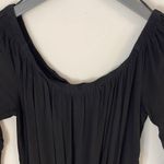 Cotton Candy LA Women's Bell Long‎ Sleeve Romper Off Shoulder Black Size Small Photo 2