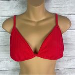 PacSun Salero Swim Eco Red Triangle Bikini Top Photo 1