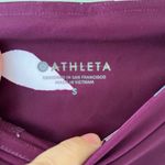 Athleta Leggings Floral Elation Stretch Plum Waist Pocket Size S Photo 3