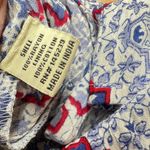 Sim & Sam Floral Print Cotton Maxi Dress Adjustable Straps Blue Size Small NWT Photo 9