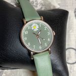 Leather Watch Green Photo 6