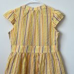 Lemlem ‎ Bekele Flutter Sleeve Mini Dress in Yellow Size: M Photo 5