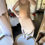 Carly Jean Los Angeles Carly Jean Women’s Small Tan Tank Maxi Dress Photo 2
