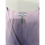Covington  Woman's XL Light Pink Ribbed Button Up Cardigan Preppy Photo 1